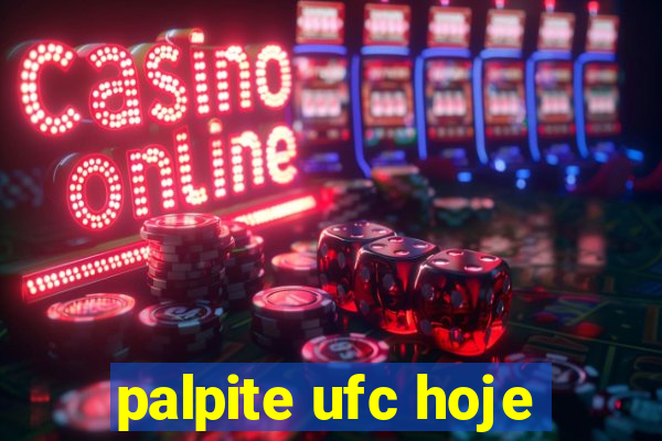 palpite ufc hoje